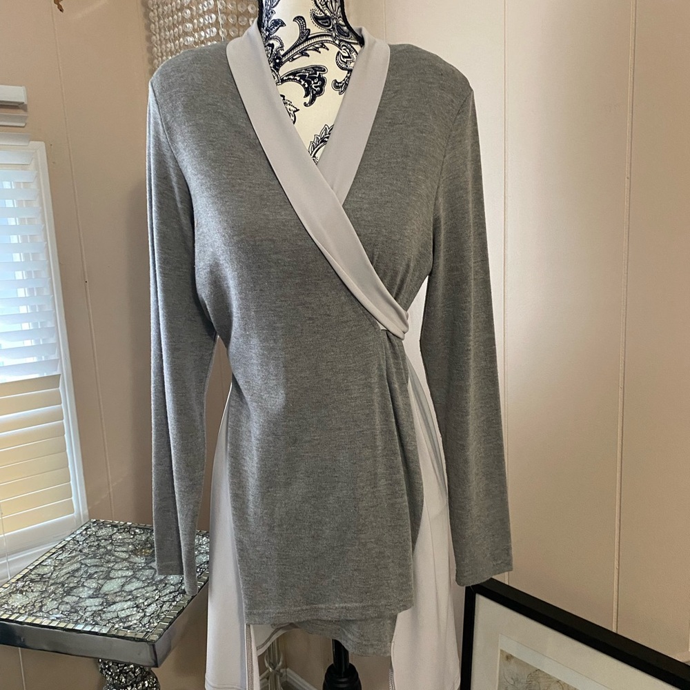 Sympli Wrap Tunic Top